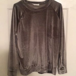 Velvet long sleeve